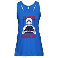 Thankful Mom Cooking Food Meaningful Gift Ladies Essential Flowy Tank