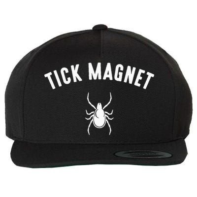 tick magnet Camping Tick Magnet Wool Snapback Cap