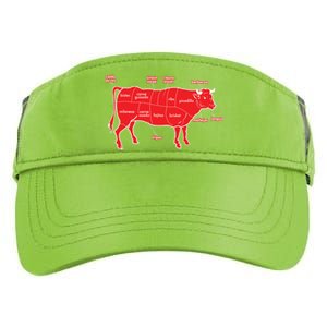 Tex Mex Cow Adult Drive Performance Visor