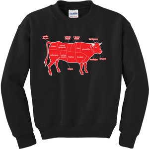 Tex Mex Cow Kids Sweatshirt