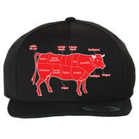 Tex Mex Cow Wool Snapback Cap