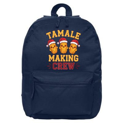 Tamale Making Crew Tamale Season Funny Mexican Christmas 16 in Basic Backpack