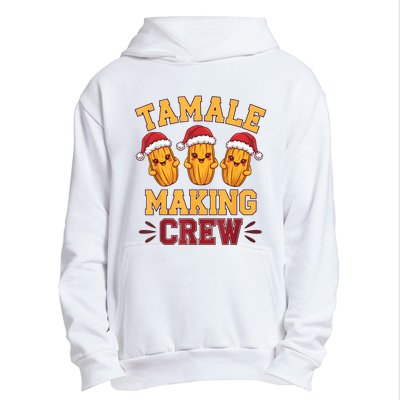 Tamale Making Crew Tamale Season Funny Mexican Christmas Urban Pullover Hoodie