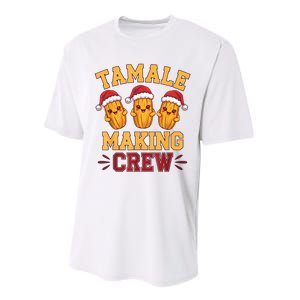 Tamale Making Crew Tamale Season Funny Mexican Christmas Performance Sprint T-Shirt