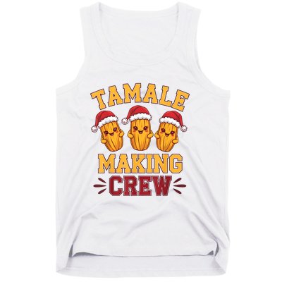 Tamale Making Crew Tamale Season Funny Mexican Christmas Tank Top