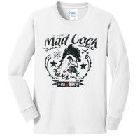 The Mad Cock Pot & Beer Kids Long Sleeve Shirt