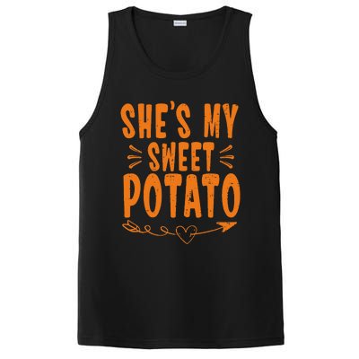 Thanksgiving Matching Couple SheS My Sweet Potato I Yam Gift PosiCharge Competitor Tank