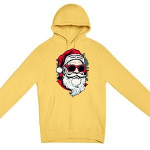 Trump Make Christmas Great Again Cool Santa Gift Premium Pullover Hoodie