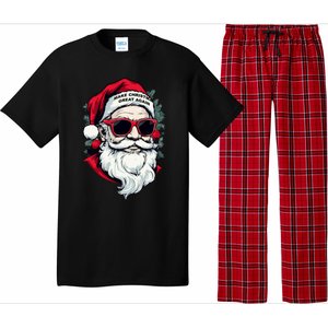 Trump Make Christmas Great Again Cool Santa Gift Pajama Set