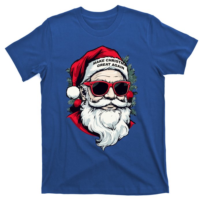 Trump Make Christmas Great Again Cool Santa Gift T-Shirt