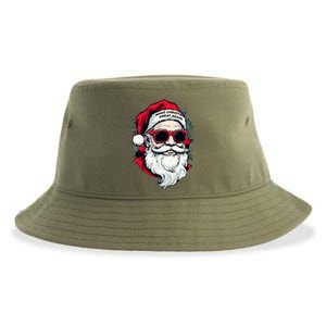 Trump Make Christmas Great Again Cool Santa Gift Sustainable Bucket Hat