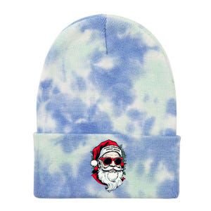 Trump Make Christmas Great Again Cool Santa Gift Tie Dye 12in Knit Beanie