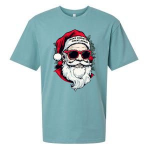 Trump Make Christmas Great Again Cool Santa Gift Sueded Cloud Jersey T-Shirt