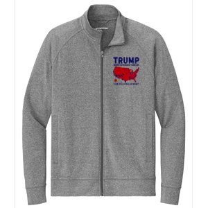 Trump More Coverage Than 5g Can You Hear Us Now Stretch Full-Zip Cadet Jacket