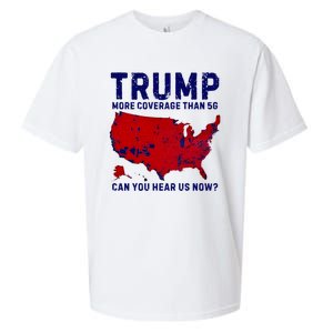 Trump More Coverage Than 5g Can You Hear Us Now Sueded Cloud Jersey T-Shirt