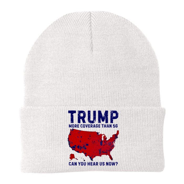 Trump More Coverage Than 5g Can You Hear Us Now Knit Cap Winter Beanie