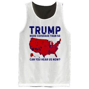 Trump More Coverage Than 5g Can You Hear Us Now Mesh Reversible Basketball Jersey Tank