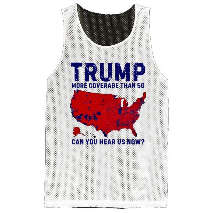 Trump More Coverage Than 5g Can You Hear Us Now Mesh Reversible Basketball Jersey Tank