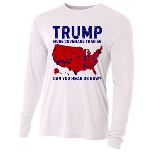 Trump More Coverage Than 5g Can You Hear Us Now Cooling Performance Long Sleeve Crew