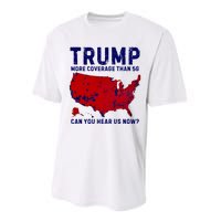 Trump More Coverage Than 5g Can You Hear Us Now Performance Sprint T-Shirt