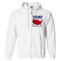 Trump More Coverage Than 5g Can You Hear Us Now Full Zip Hoodie