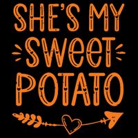Thanksgiving Matching Couples SheS My Sweet Potato I Yam Cooling Performance Crew T-Shirt