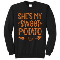 Thanksgiving Matching Couples SheS My Sweet Potato I Yam Sweatshirt