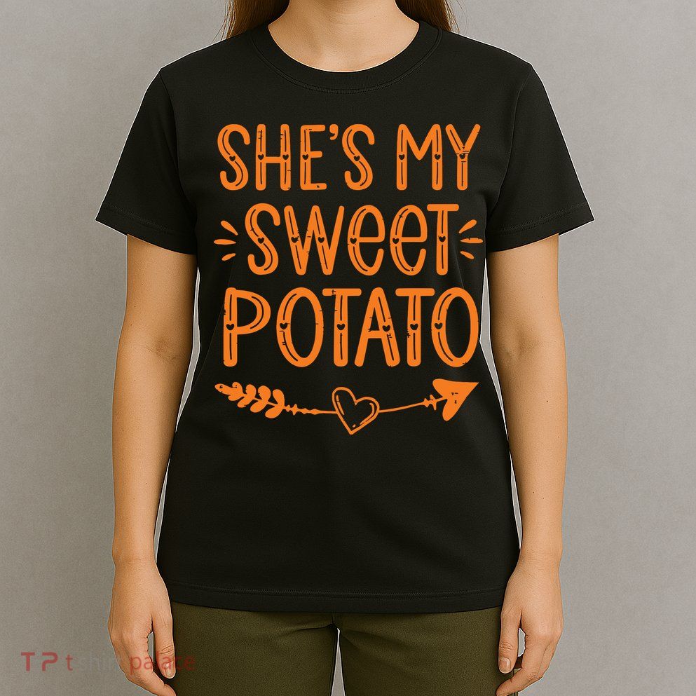 Thanksgiving Matching Couples SheS My Sweet Potato I Yam T-Shirt