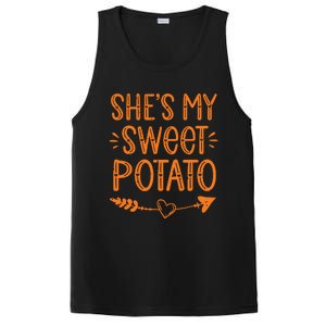 Thanksgiving Matching Couples SheS My Sweet Potato I Yam PosiCharge Competitor Tank