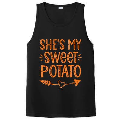 Thanksgiving Matching Couples SheS My Sweet Potato I Yam PosiCharge Competitor Tank