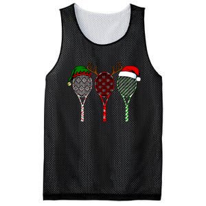 Tennis Merry Chistmas 3 Tennis Racket Christmas Mesh Reversible Basketball Jersey Tank