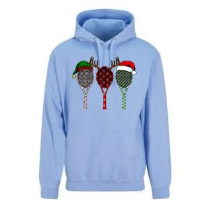 Tennis Merry Chistmas 3 Tennis Racket Christmas Unisex Surf Hoodie