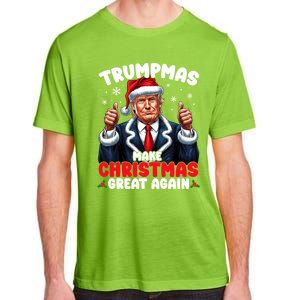 Trumpmas Make Christmas Great Again Santa Claus Donald Trump Cool Gift Adult ChromaSoft Performance T-Shirt