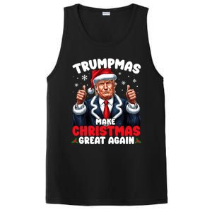 Trumpmas Make Christmas Great Again Santa Claus Donald Trump Cool Gift PosiCharge Competitor Tank