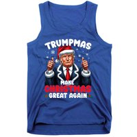 Trumpmas Make Christmas Great Again Santa Claus Donald Trump Cool Gift Tank Top