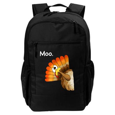 Turkey Moo Cow Funny Thanksgiving Backpack