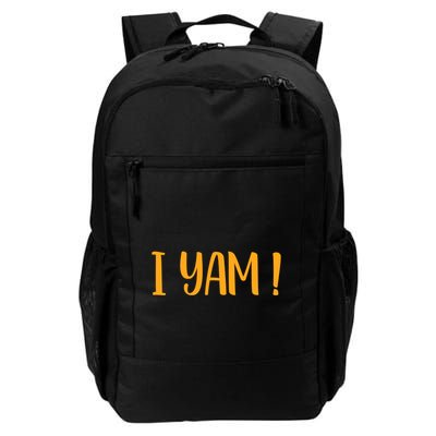 Thanksgiving Matching Couples She Is My Sweet Potato I Yam Meaningful Gift Backpack