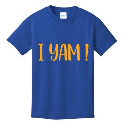 Thanksgiving Matching Couples She Is My Sweet Potato I Yam Meaningful Gift Kids T-Shirt