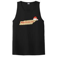 Tennessee Merry Christmas Party Yall Matching Family Trip Long Sleeve PosiCharge Competitor Tank