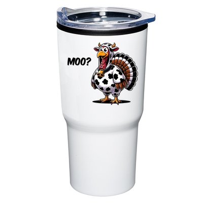 Turkey Moo Cow Funny Thanksgiving Tumbler
