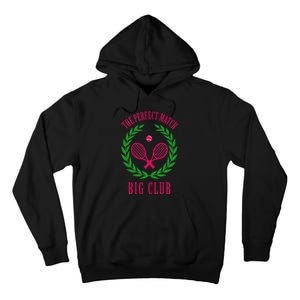 Tennis Match Club Little G Big Sorority Reveal Tall Hoodie