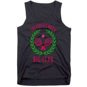 Tennis Match Club Little G Big Sorority Reveal Tank Top