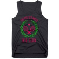 Tennis Match Club Little G Big Sorority Reveal Tank Top