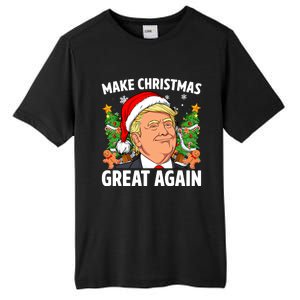 Trump Make Christmas Great Again Ugly Christmas Sweaters Tall Fusion ChromaSoft Performance T-Shirt