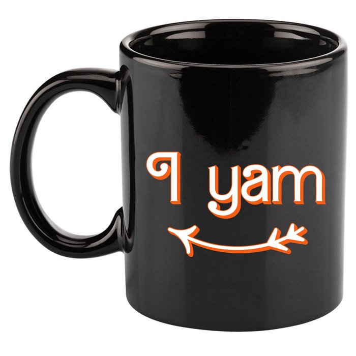 Thanksgiving Matching Couple Shes My Sweet Potato I Yam Set 11oz C Handle Ceramic Mug