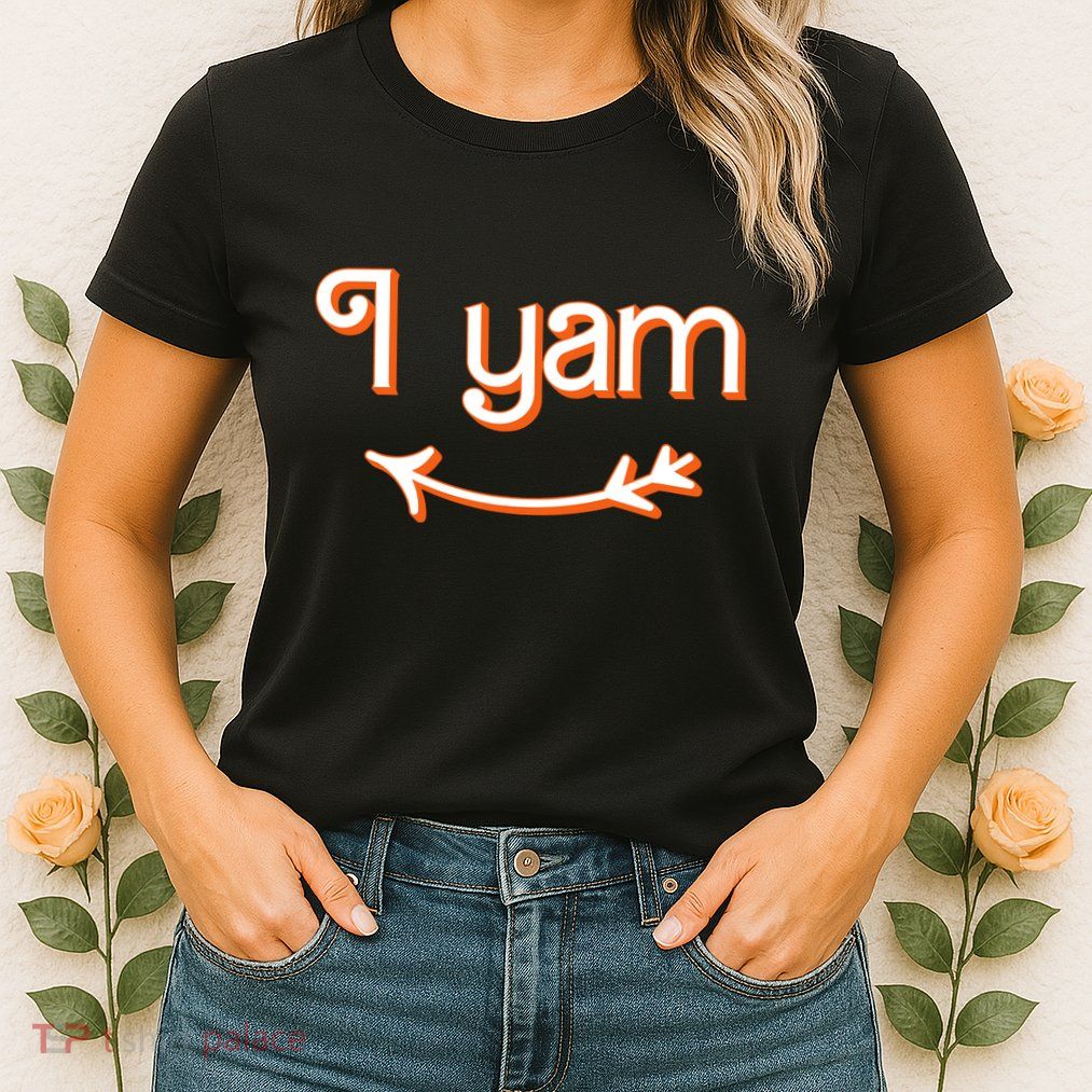 Thanksgiving Matching Couple Shes My Sweet Potato I Yam Set Womens T-Shirt