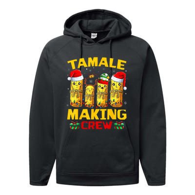 Tamale Making Crew Tamale Season Funny Mexican Christmas Performance Fleece Hoodie