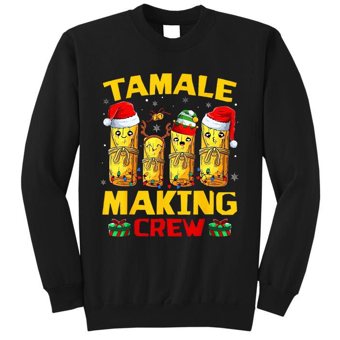 Tamale Making Crew Tamale Season Funny Mexican Christmas Sweatshirt