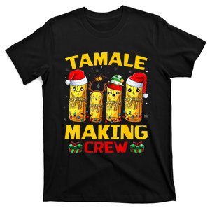 Tamale Making Crew Tamale Season Funny Mexican Christmas T-Shirt