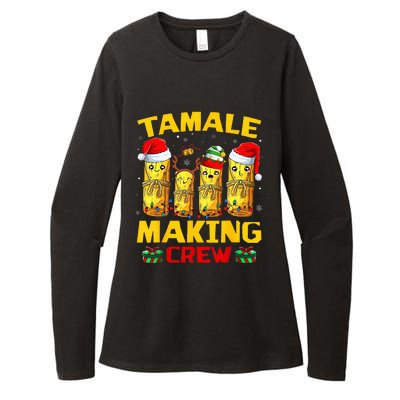 Tamale Making Crew Tamale Season Funny Mexican Christmas Womens CVC Long Sleeve Shirt